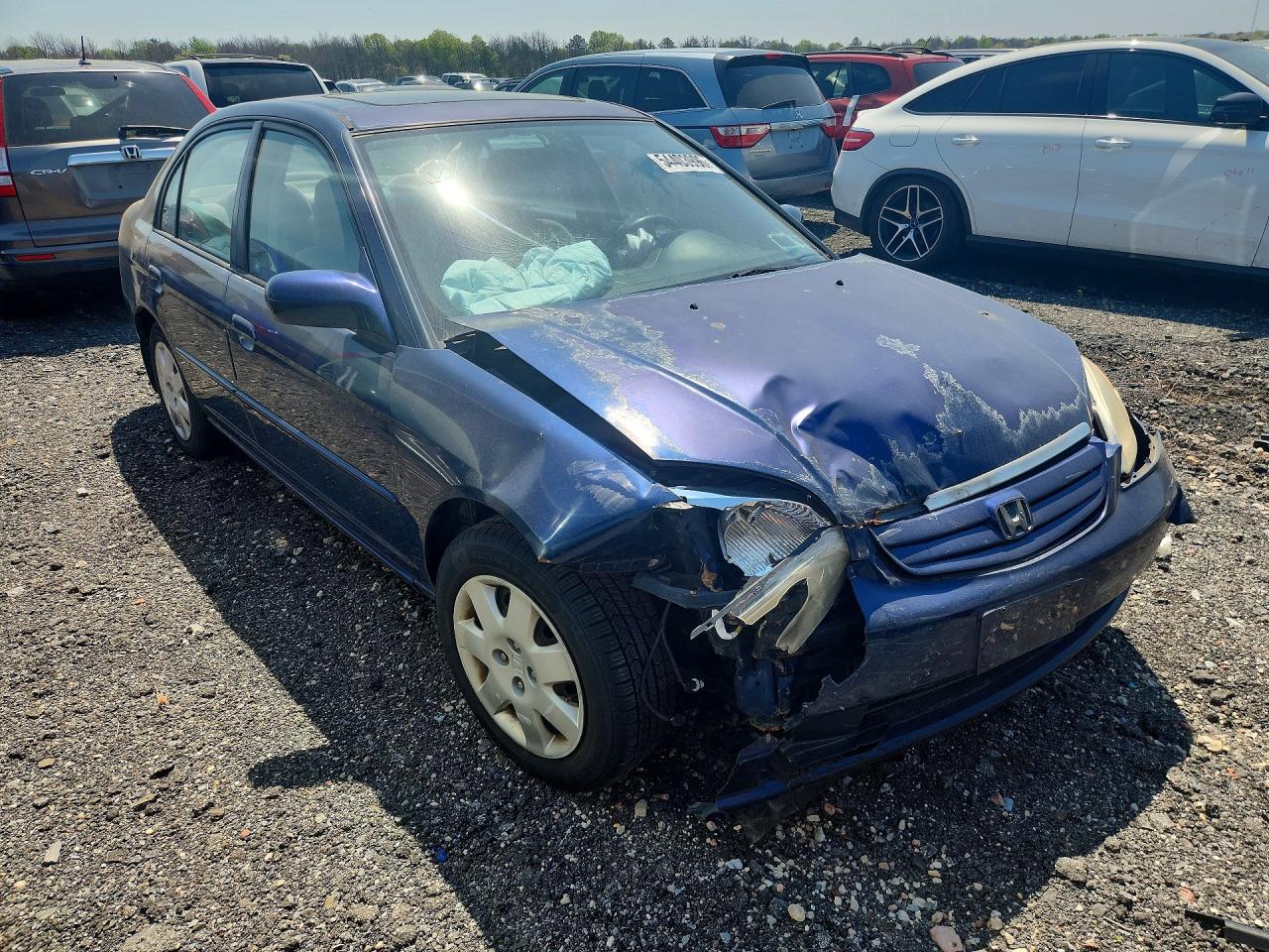 2002 Honda Civic VIN 2HGES26882H586715 photo 4