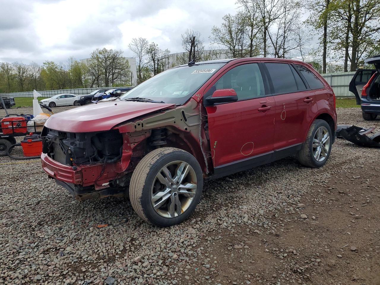 2013 Ford Edge VIN 2FMDK4JC4DBB23750 photo 1