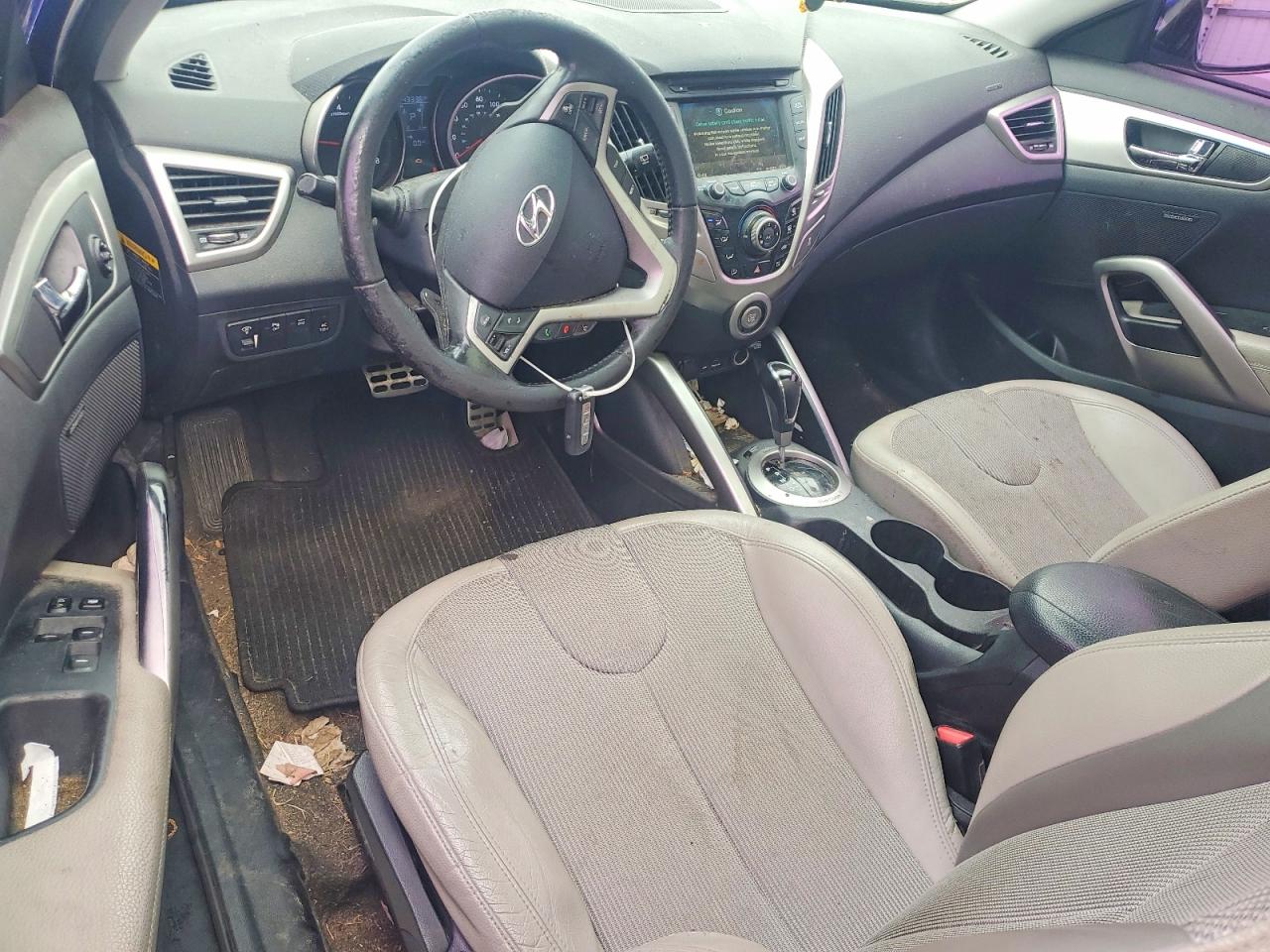 2012 HYUNDAI Veloster VIN KMHTC6ADXCU067609 photo 8