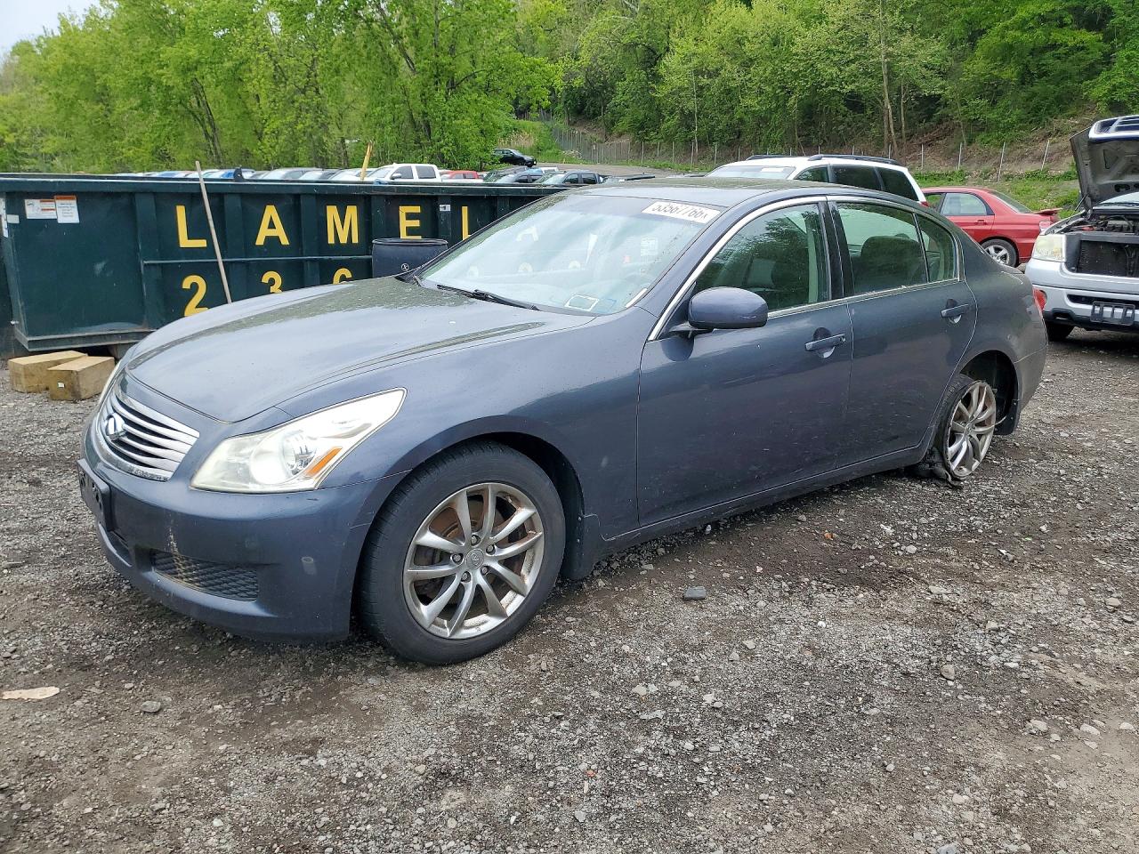 2008 INFINITI G35 VIN JNKBV61F68M275097 photo 1