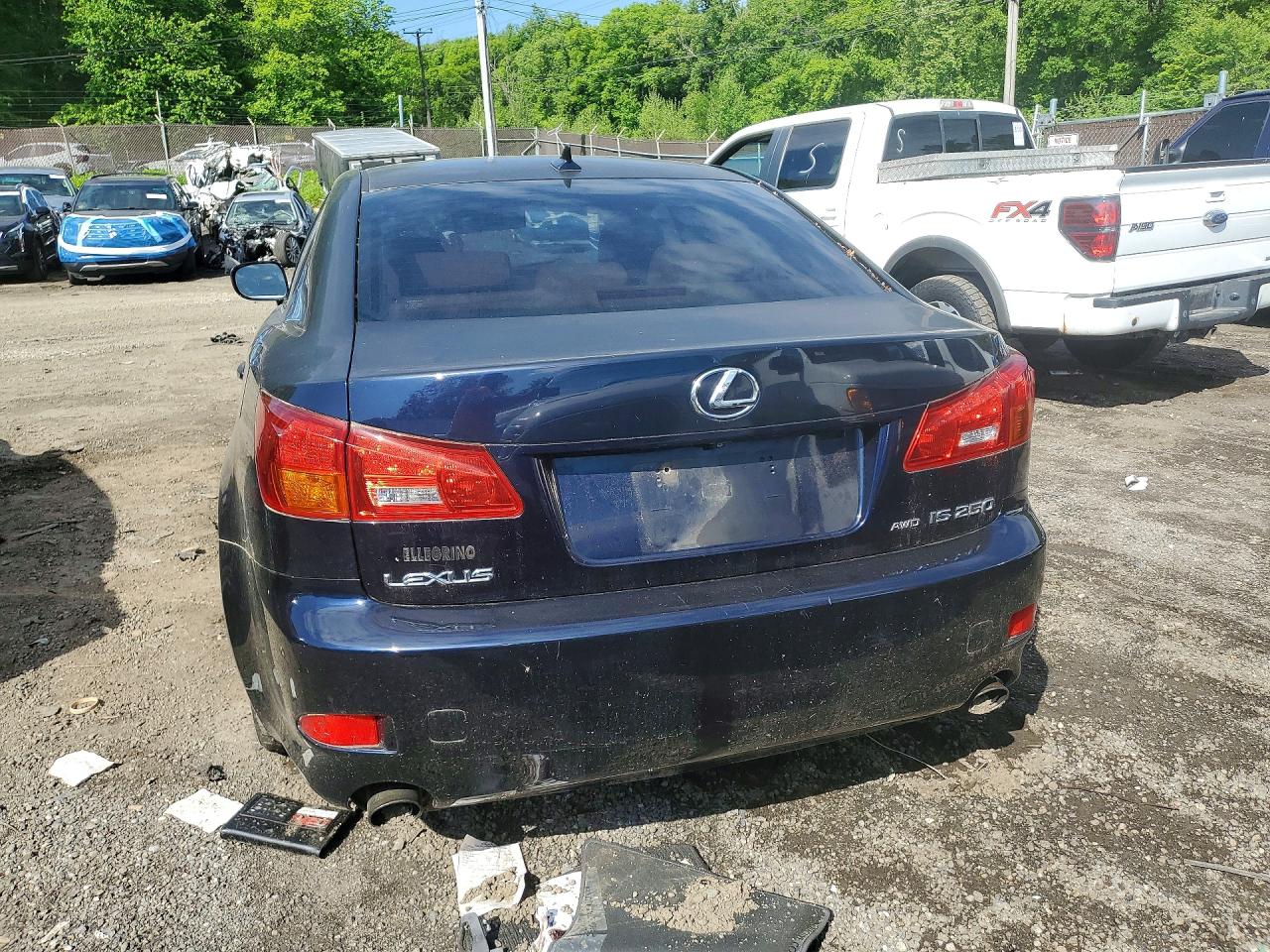 2008 Lexus Is VIN JTHCK262882026646 photo 6