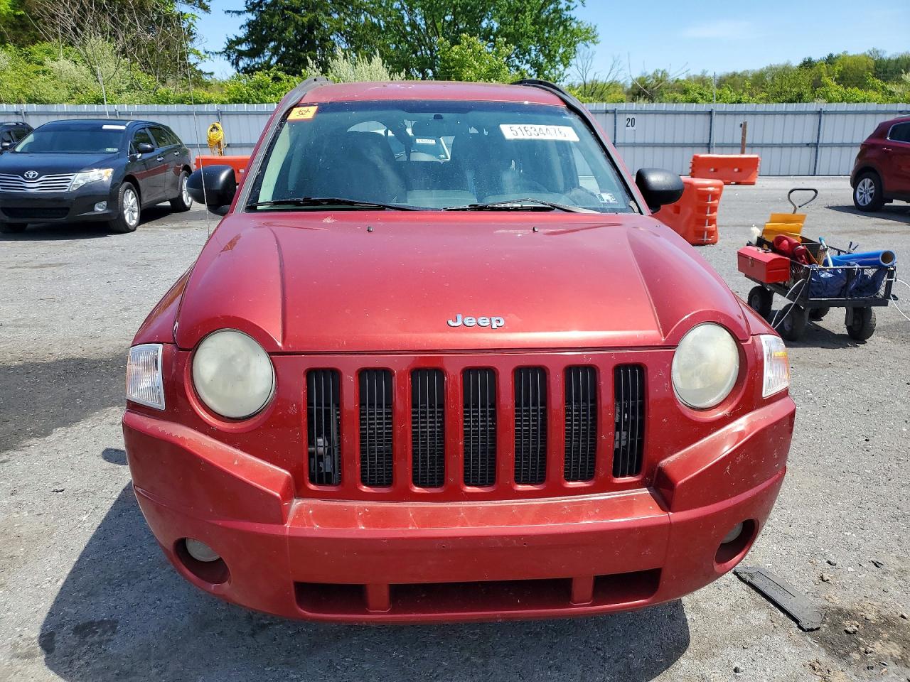 2007 Jeep Compass VIN 1J8FF47W17D140922 photo 5