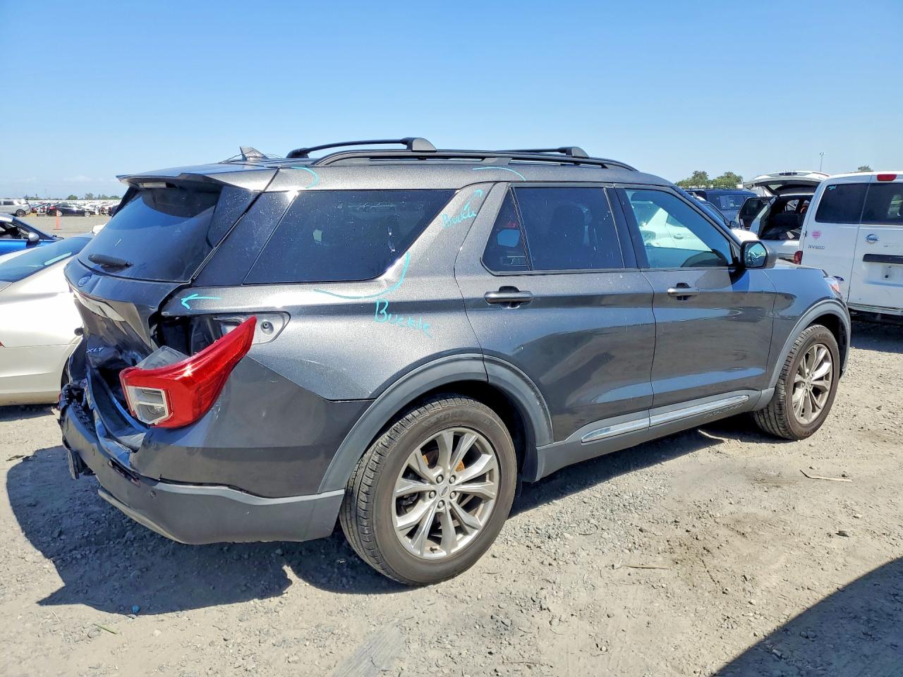 2020 Ford Explorer VIN 1FMSK8DH9LGB94066 photo 3