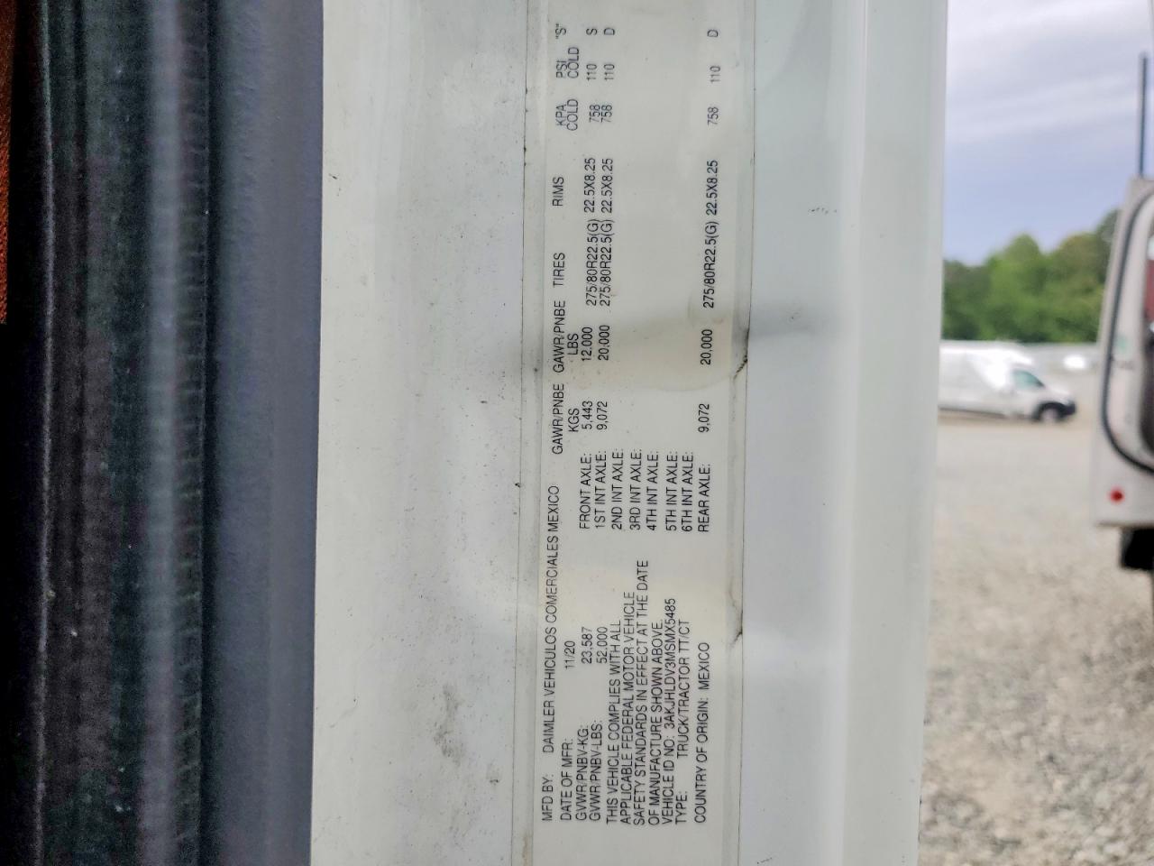 2021 FREIGHTLINER All other VIN 3AKJHLDV3MSMX5485 photo 10