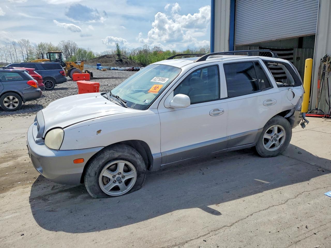 2003 HYUN Santa fe VIN KM8SC73D13U472238 photo 1