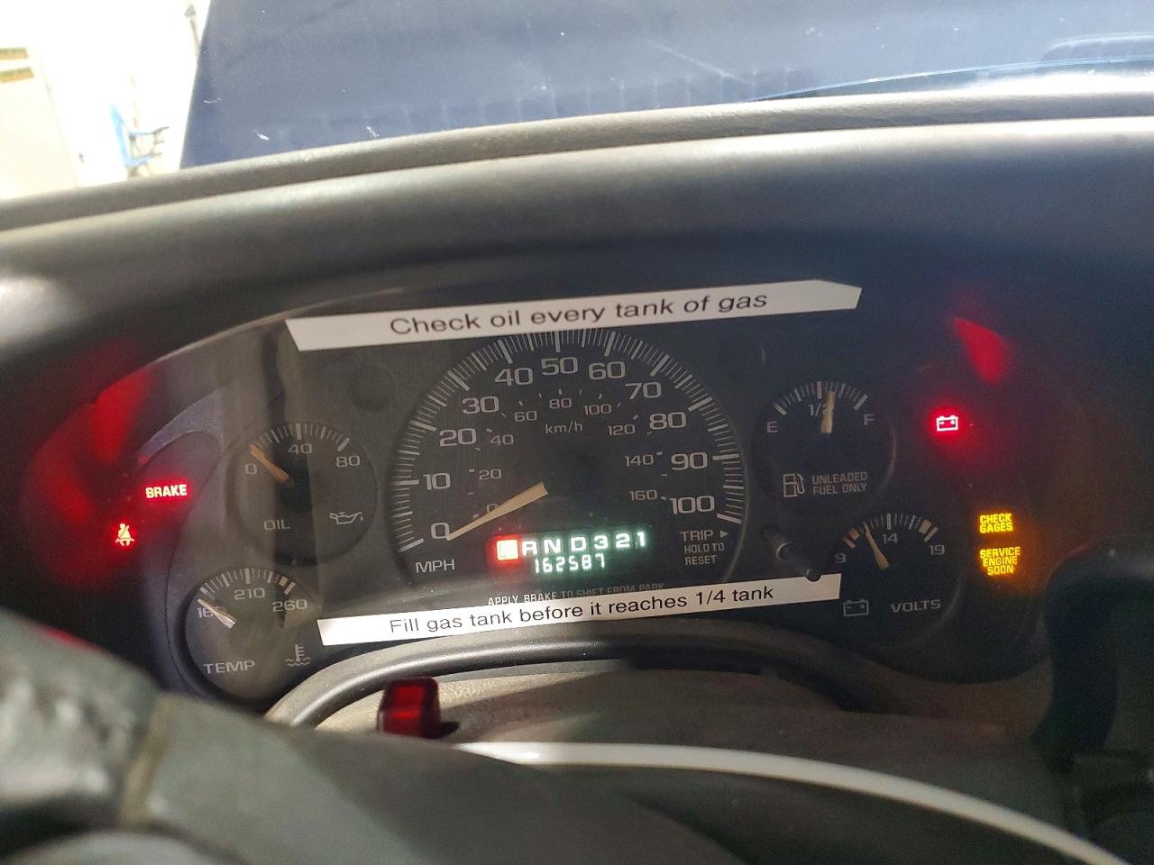 2002 GMC Savana VIN 1GJHG39R321136954 photo 9