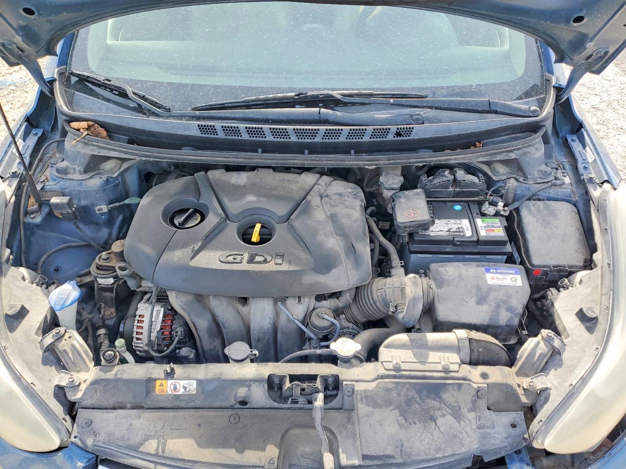 2014 Hyundai Elantra VIN KMHDH4AH6EU120564 photo 11