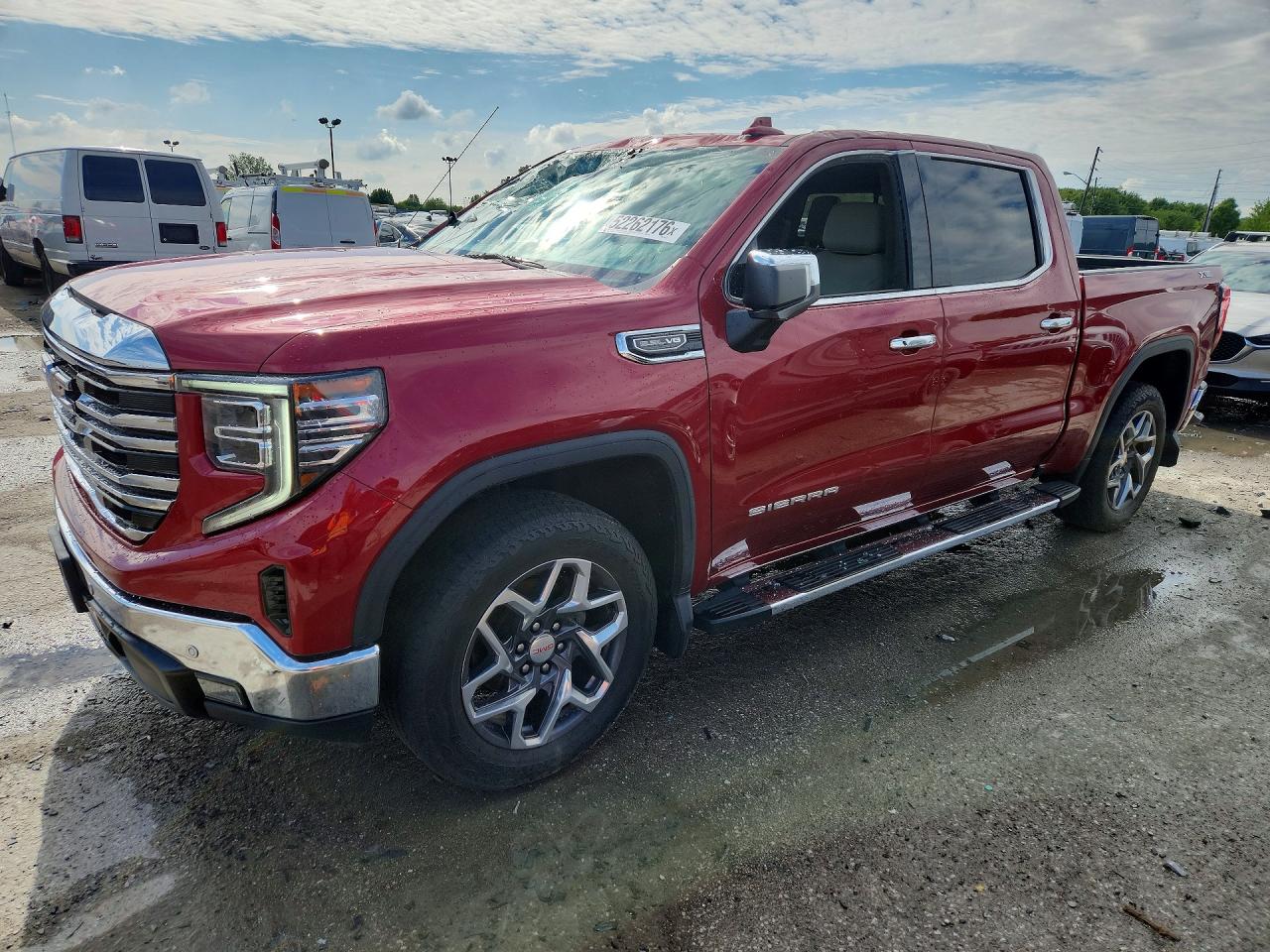 2022 GMC SIERRA VIN 3GTUUDED4NG584172 photo 1