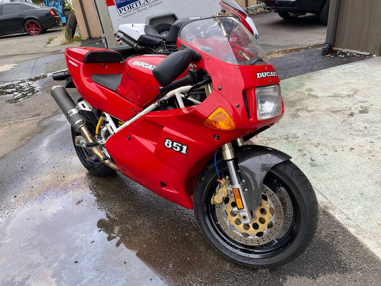 1992 Ducati 800-899 VIN ZDM1HB6R3NB004199 photo 1