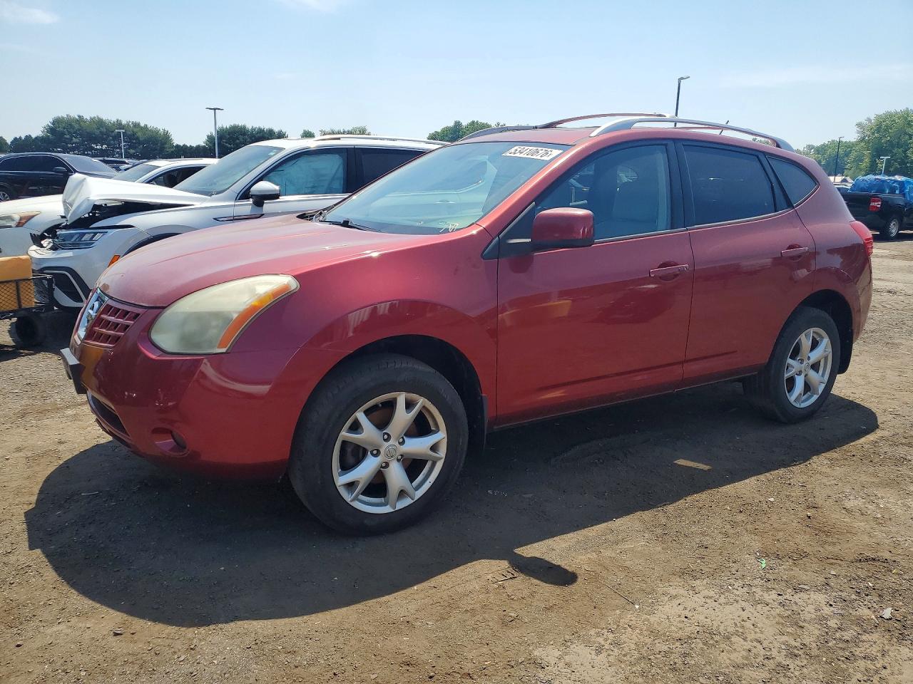 2008 Nissan Rogue VIN JN8AS58V48W136186 photo 1
