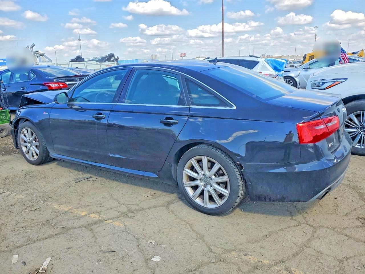 2015 Audi A6 VIN WAUFGAFC0FN018276 photo 2
