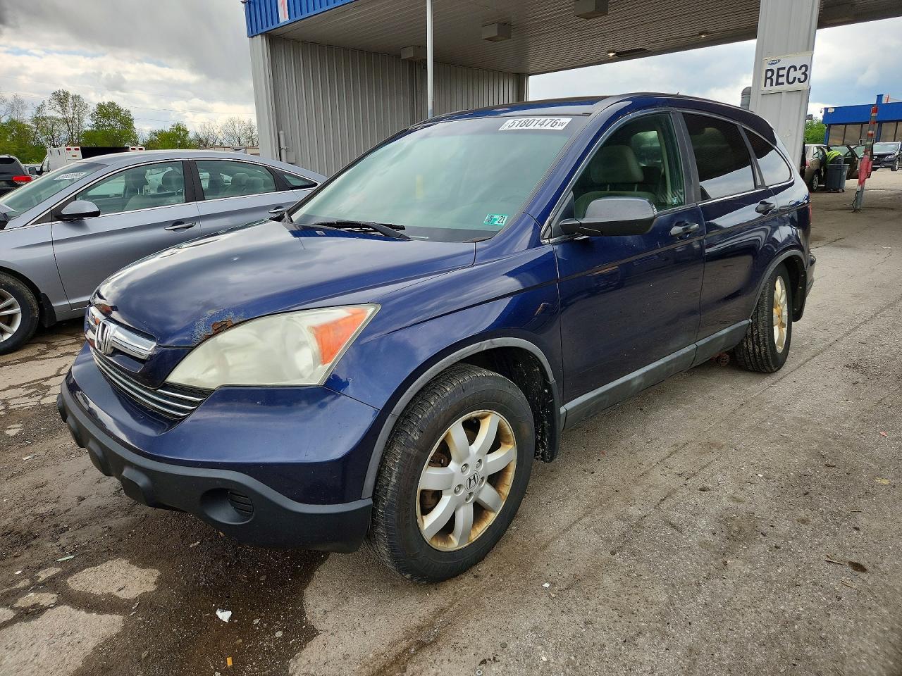 2009 HONDA Crv VIN 5J6RE48569L042470 photo 1