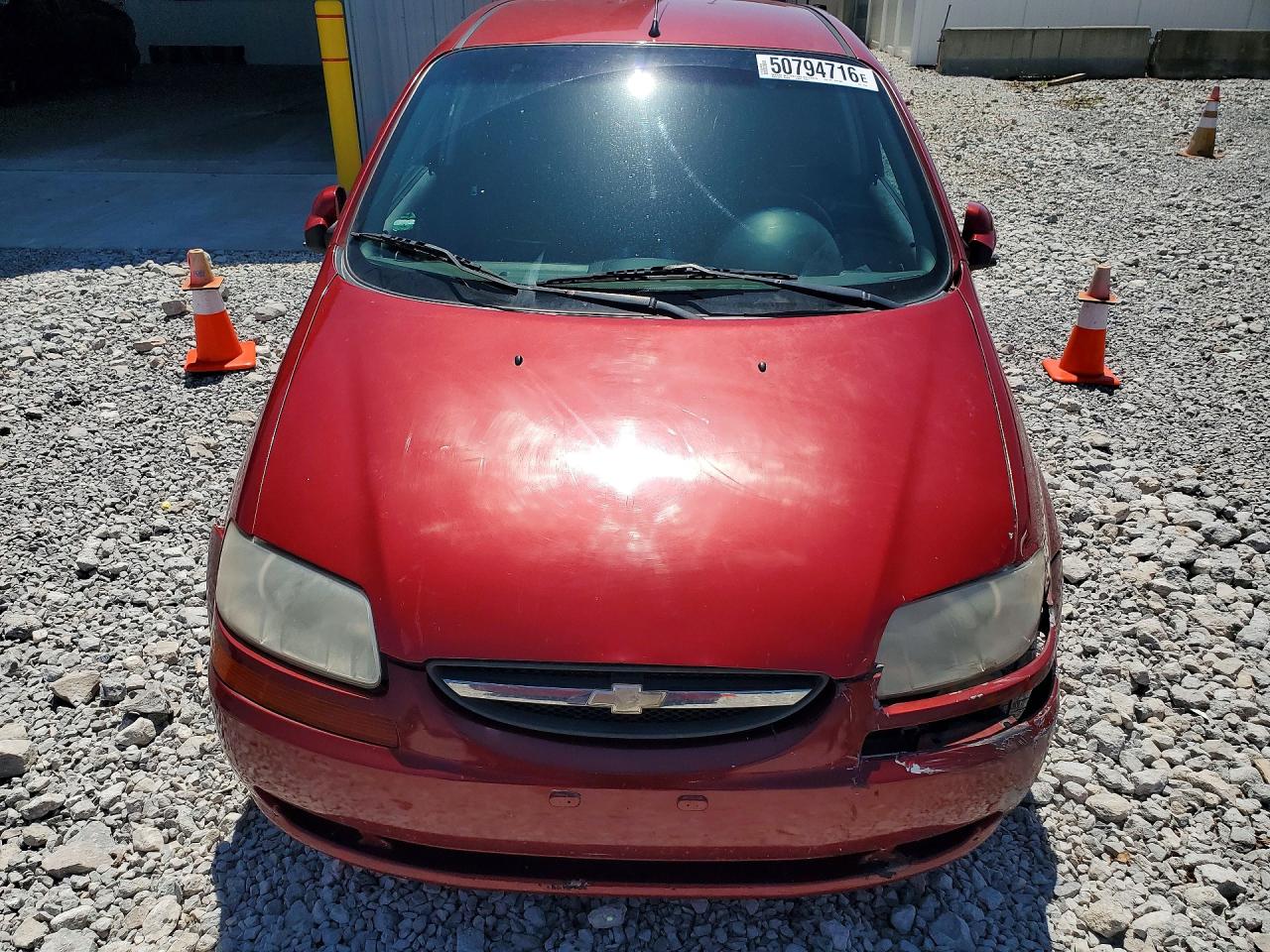 2007 Chevrolet Aveo VIN KL1TD66617B713706 photo 5