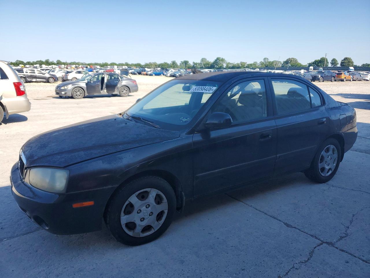 2002 Hyundai Elantra VIN KMHDN45D32U301746 photo 1