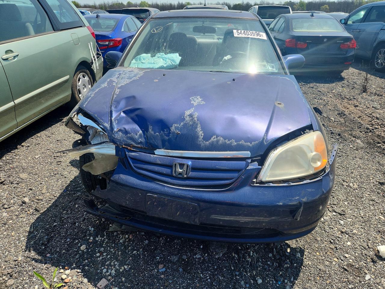 2002 Honda Civic VIN 2HGES26882H586715 photo 5