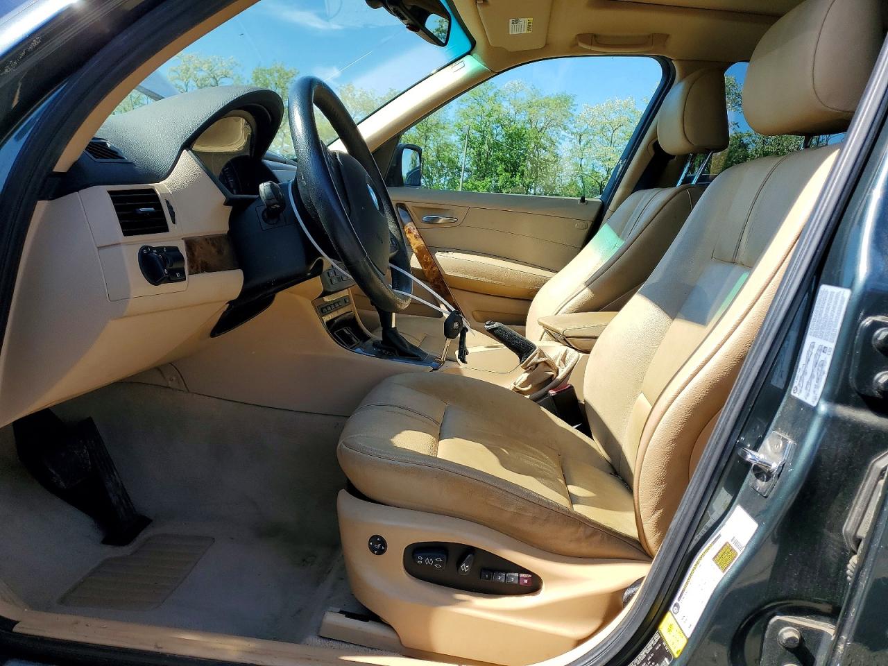 2007 BMW X3 VIN WBXPC93427WF01476 photo 7