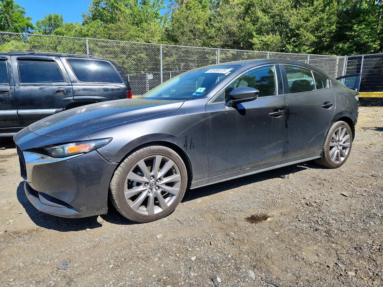 2022 Mazda 3 VIN JM1BPABLXN1501691 photo 1