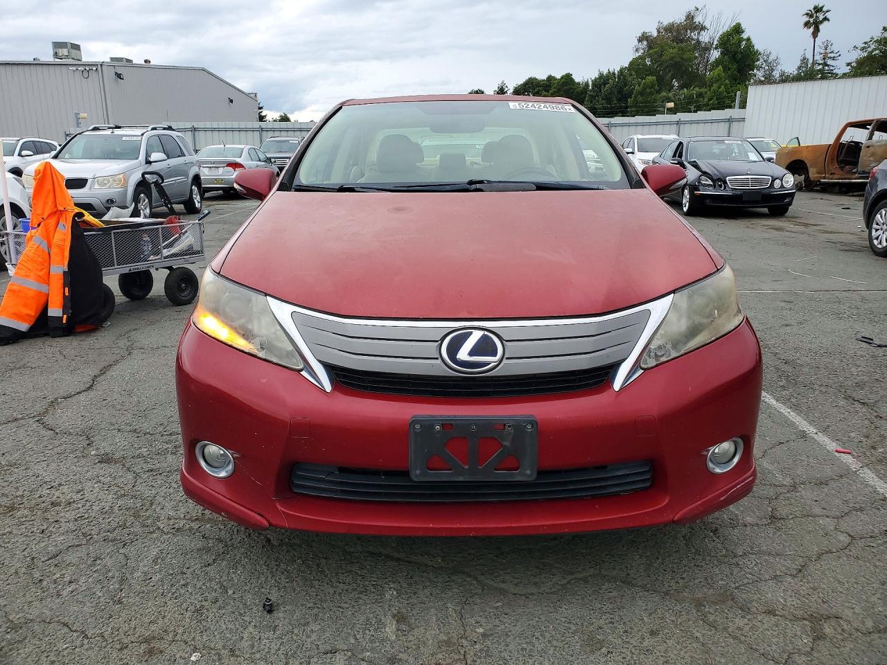 2010 Lexus Hs VIN JTHBB1BA6A2003357 photo 5