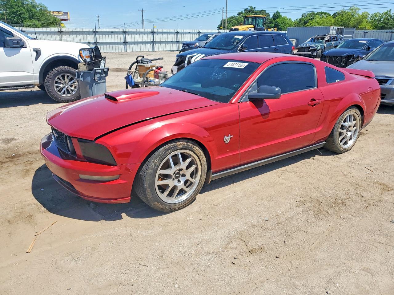 2009 FORD Mustang VIN 1ZVHT82H095110040 photo 1
