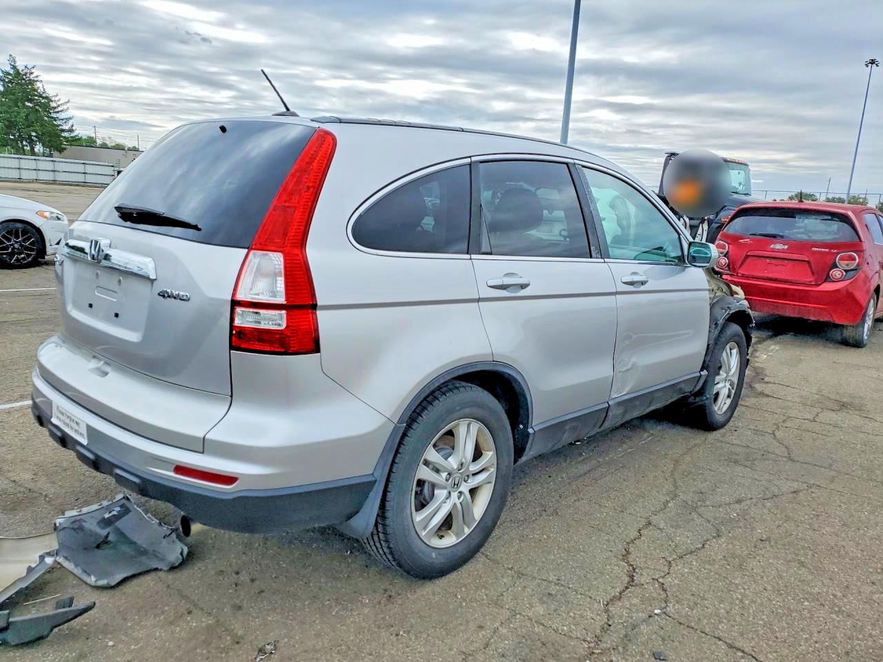 2011 Honda Crv VIN 5J6RE4H76BL092549 photo 3