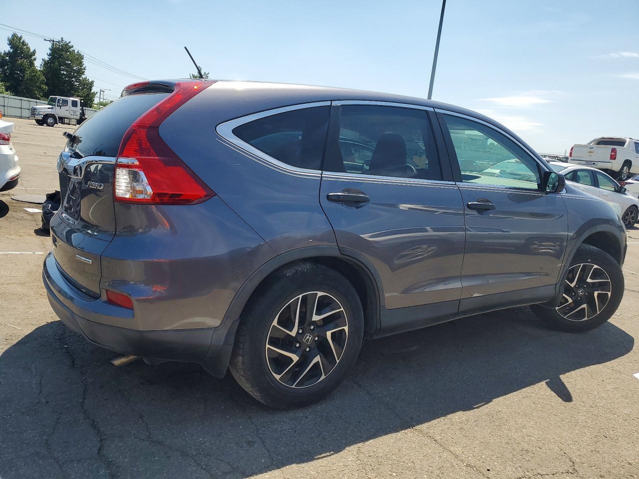 2016 Honda Crv VIN 5J6RM4H47GL094102 photo 3