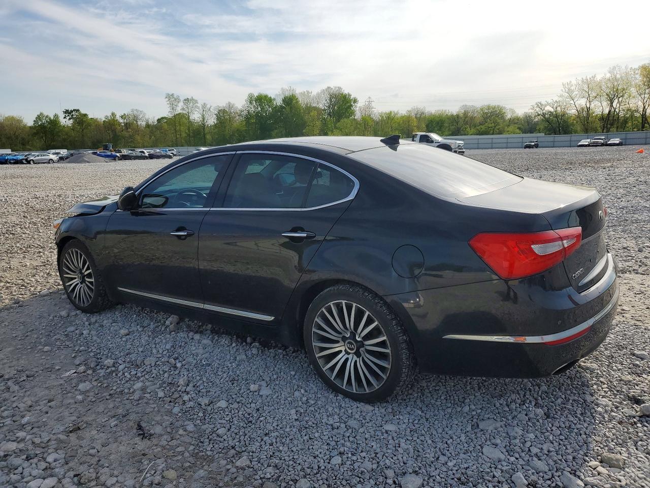 2014 Kia Cadenza VIN KNALN4D75E5125077 photo 2