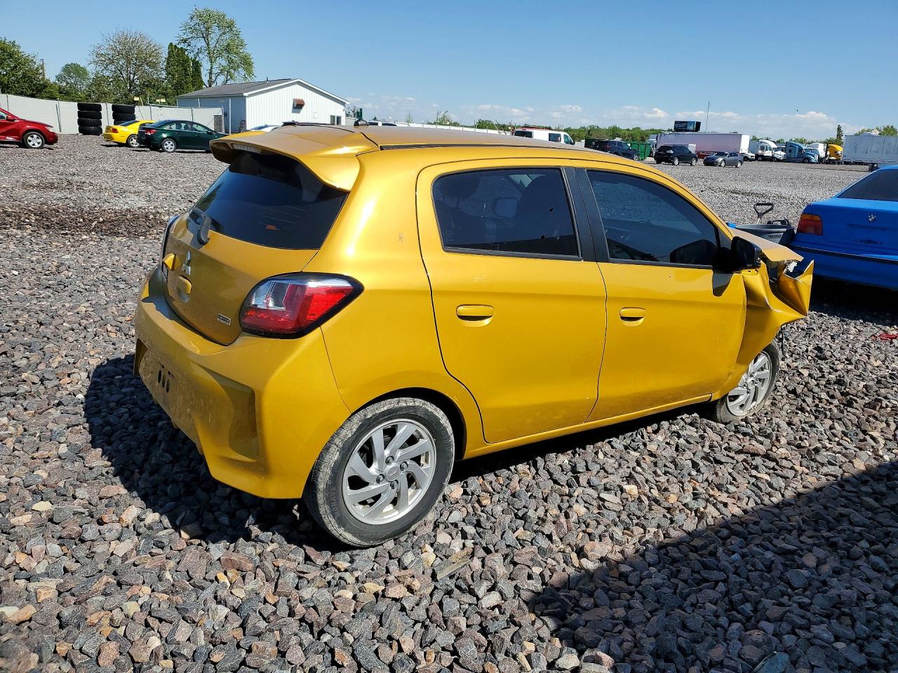 2021 Mitsubishi Mirage VIN ML32AUHJ4MH000992 photo 3