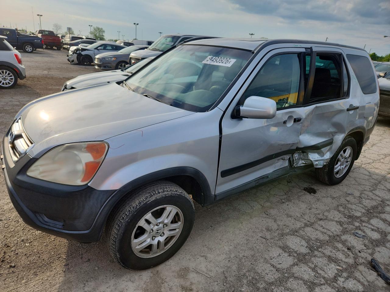2004 Honda Crv VIN SHSRD78834U217170 photo 1