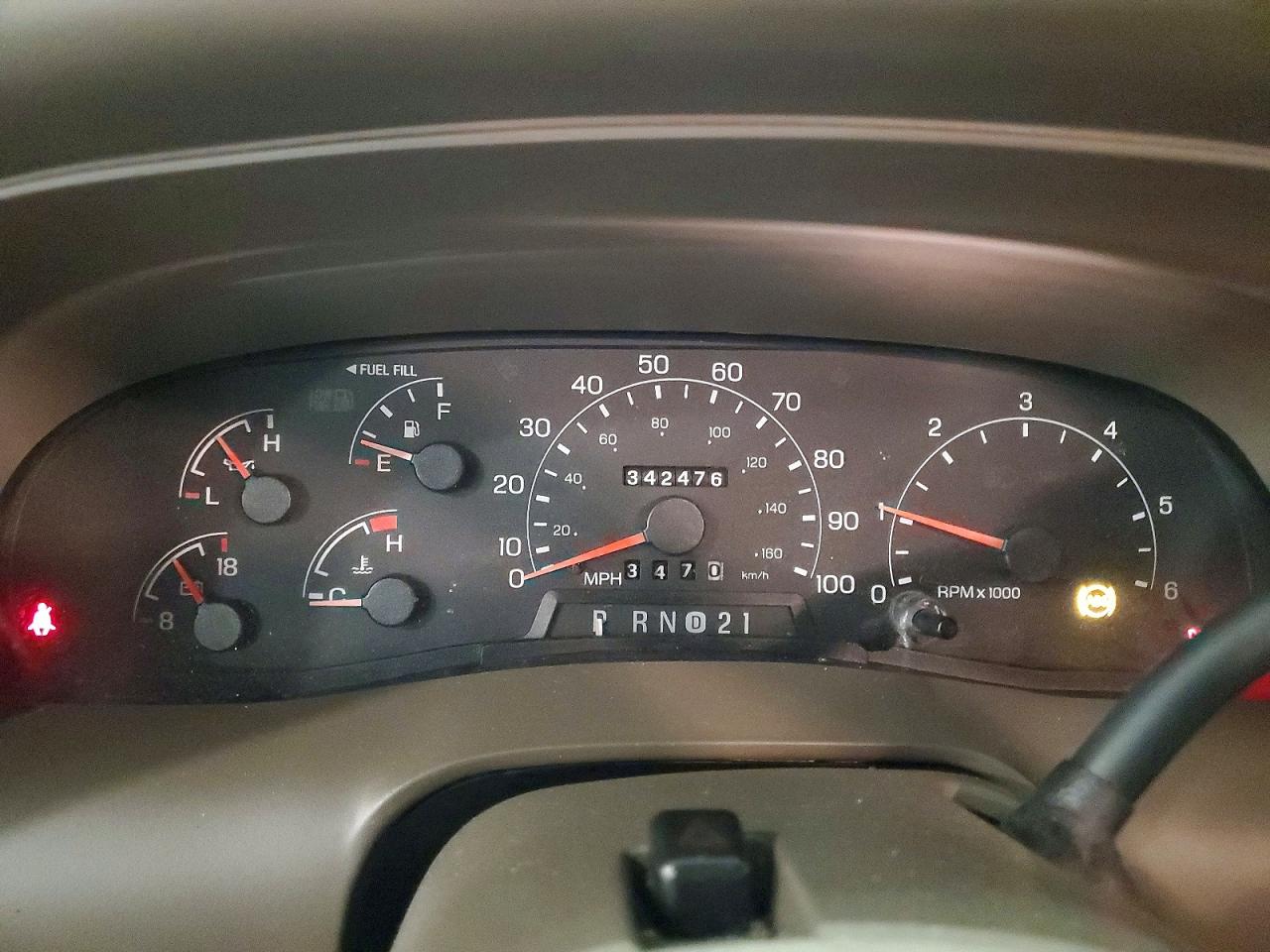 2000 FORD Excursion VIN 1FMNU43S9YEB86632 photo 9