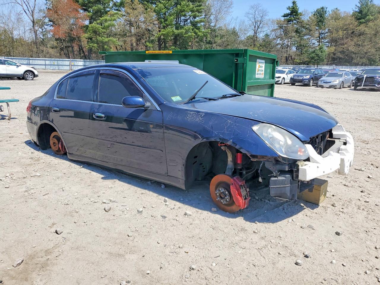 2005 Infiniti G35 VIN JNKCV51F85M307025 photo 4