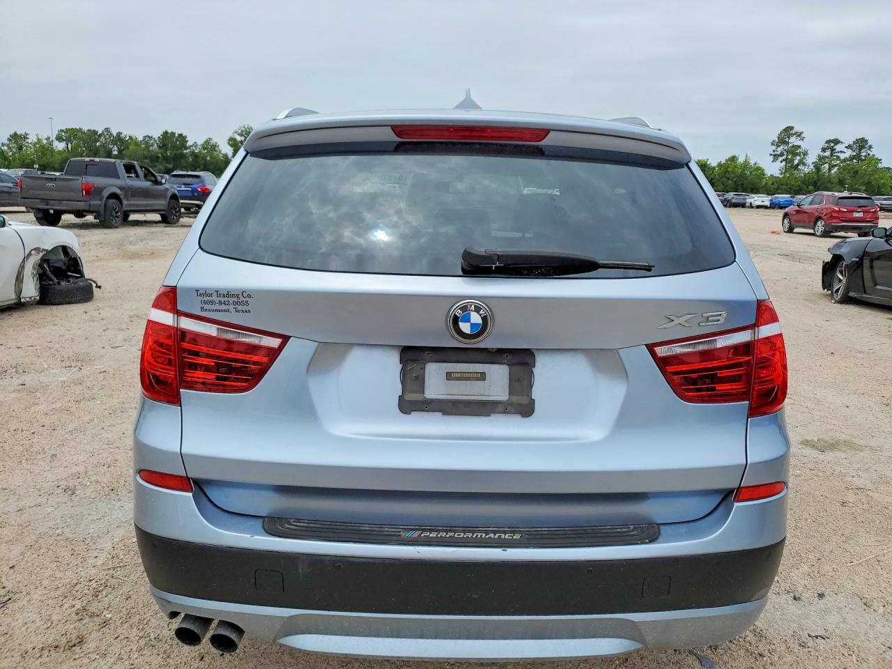 2011 BMW X3 VIN 5UXWX5C51BL713273 photo 6