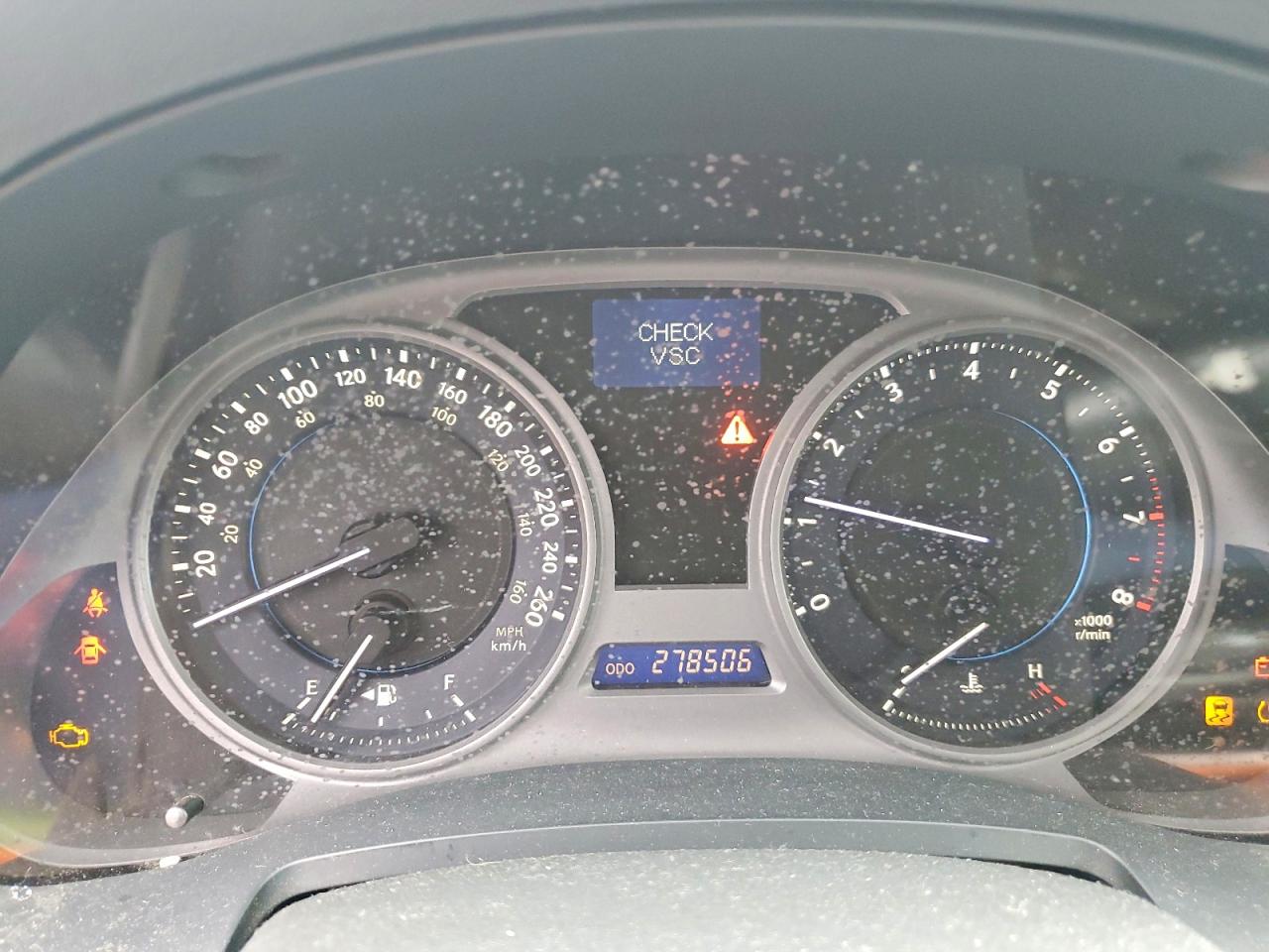 2008 Lexus Is VIN JTHBK262582076707 photo 9