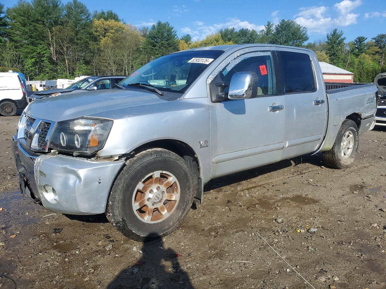 2004 Nissan TITAN VIN 1N6AA07B14N518990 photo 1