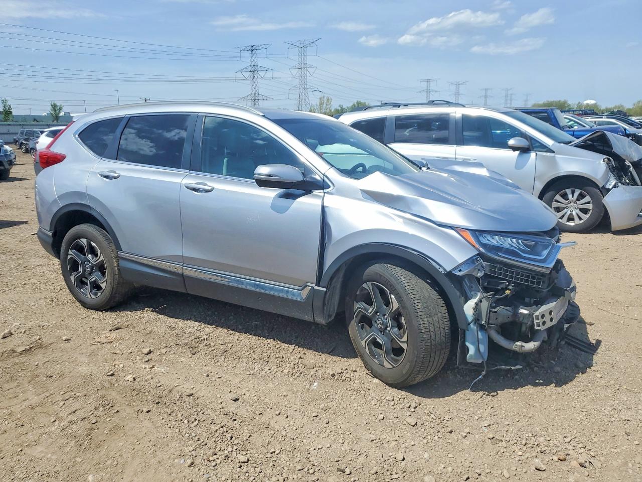 2018 HONDA Crv VIN 7FARW2H98JE072608 photo 4