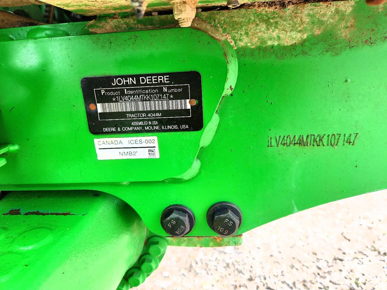 2019 JOHN 4044m VIN 1LV4044MTKK107147 photo 10