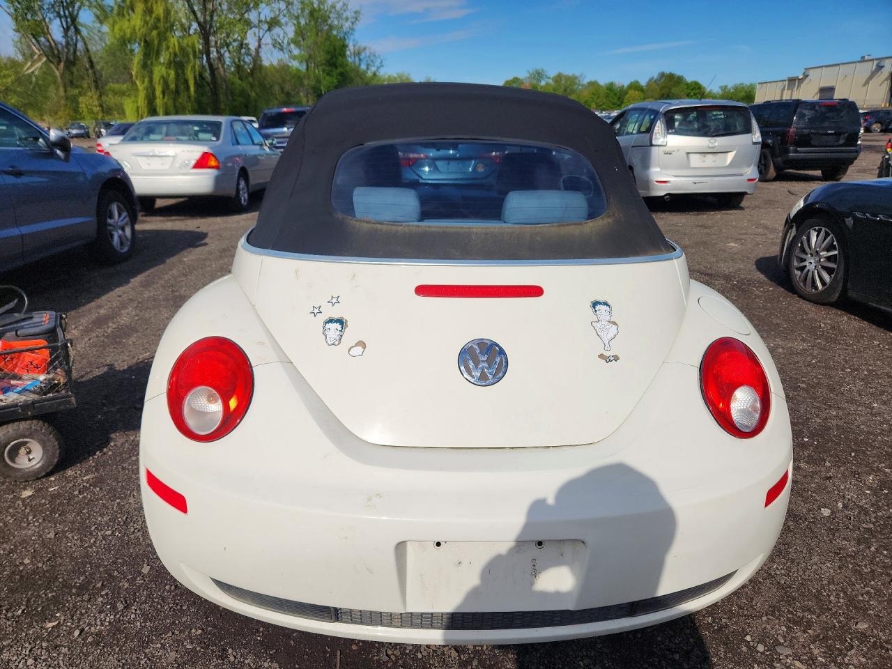 2007 Volkswagen Beetle VIN 3VWFF31Y77M411284 photo 6