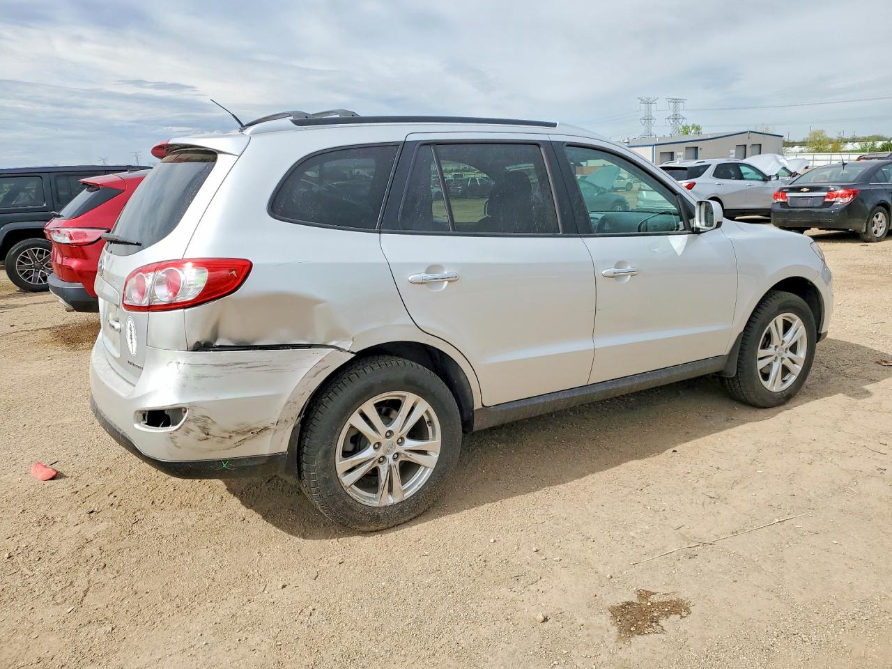 2012 Hyundai Santa fe VIN 5XYZKDAG9CG159683 photo 3