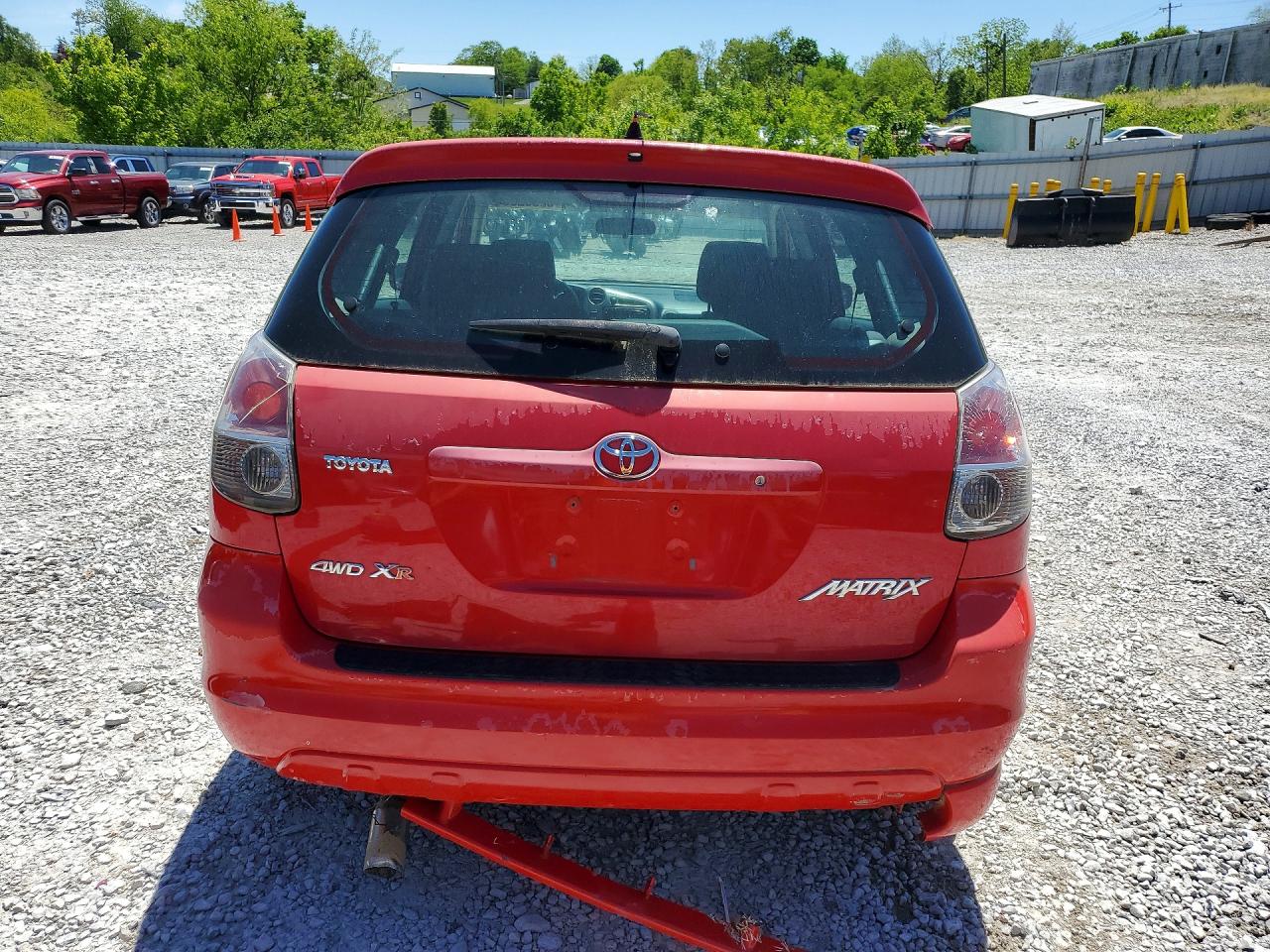 2005 TOYOTA Matrix VIN 2T1LR32E35C321069 photo 6