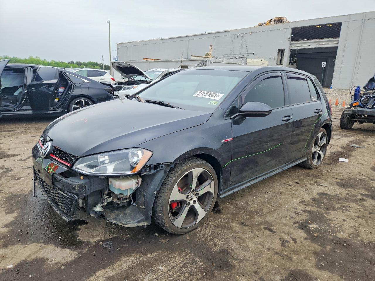 2017 Volkswagen Gti VIN 3VW5T7AU9HM019224 photo 1