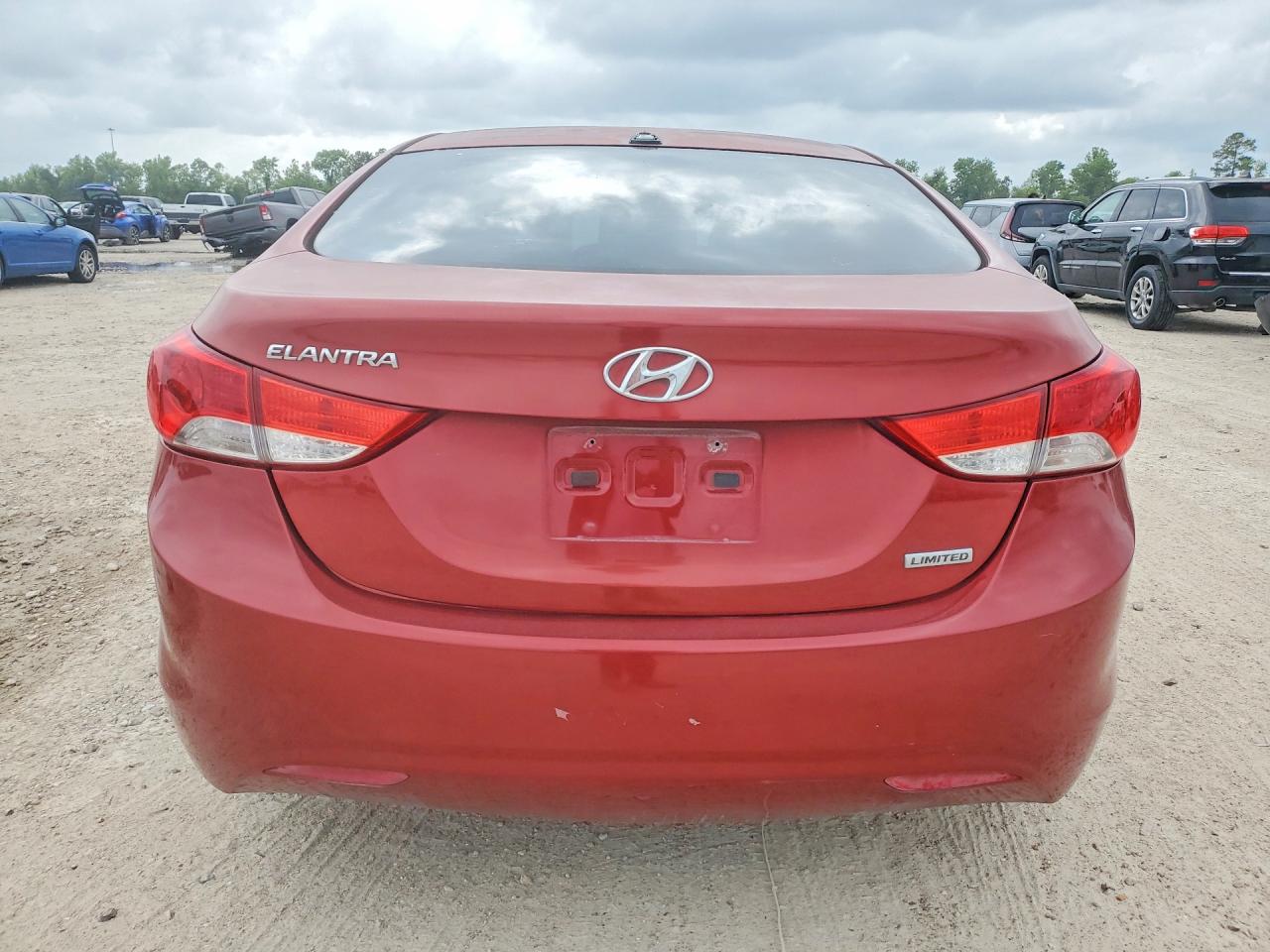 2012 HYUN Elantra VIN KMHDH4AEXCU462506 photo 6