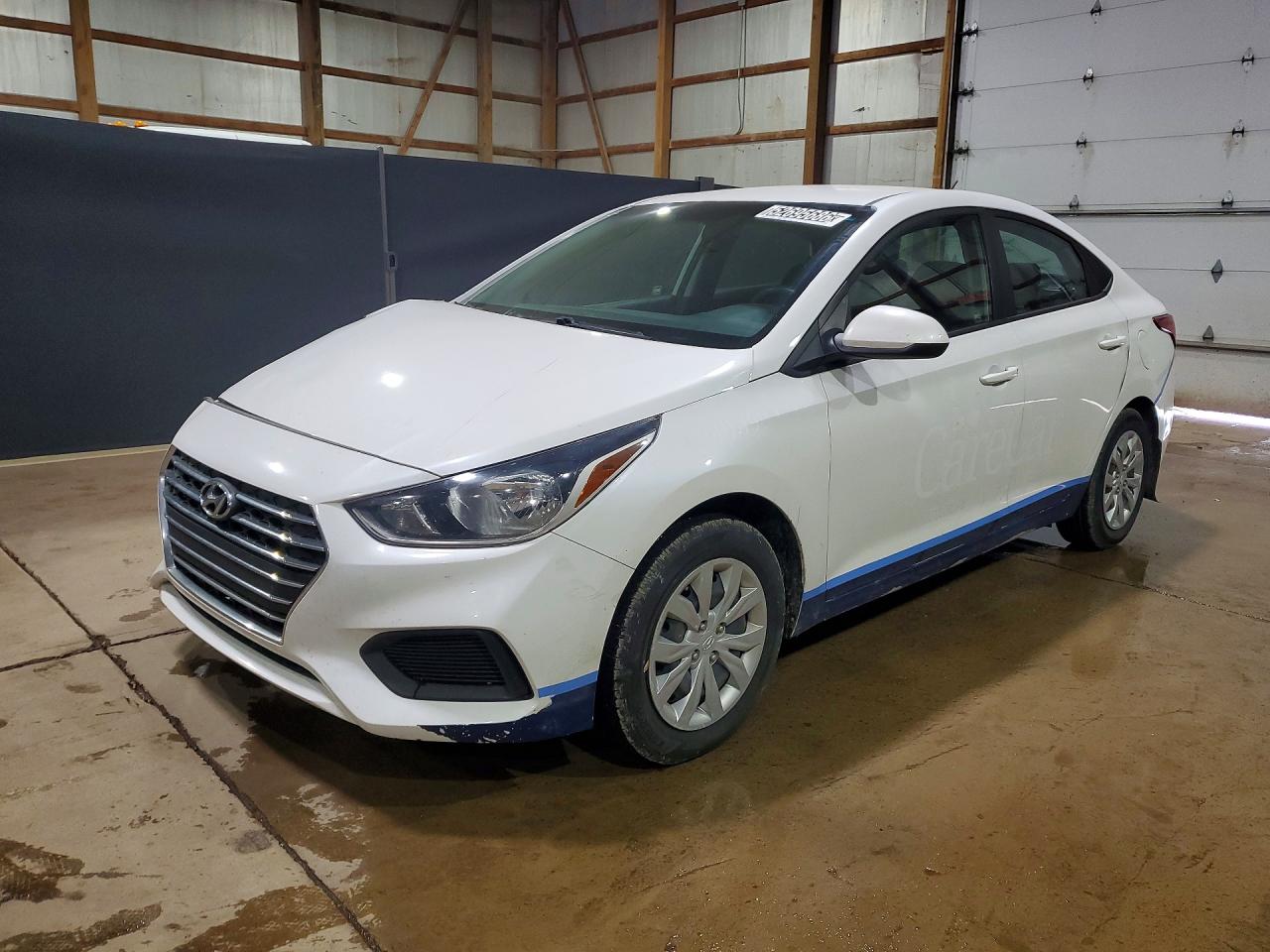2021 HYUNDAI Accent VIN 3KPC24A68ME152459 photo 1