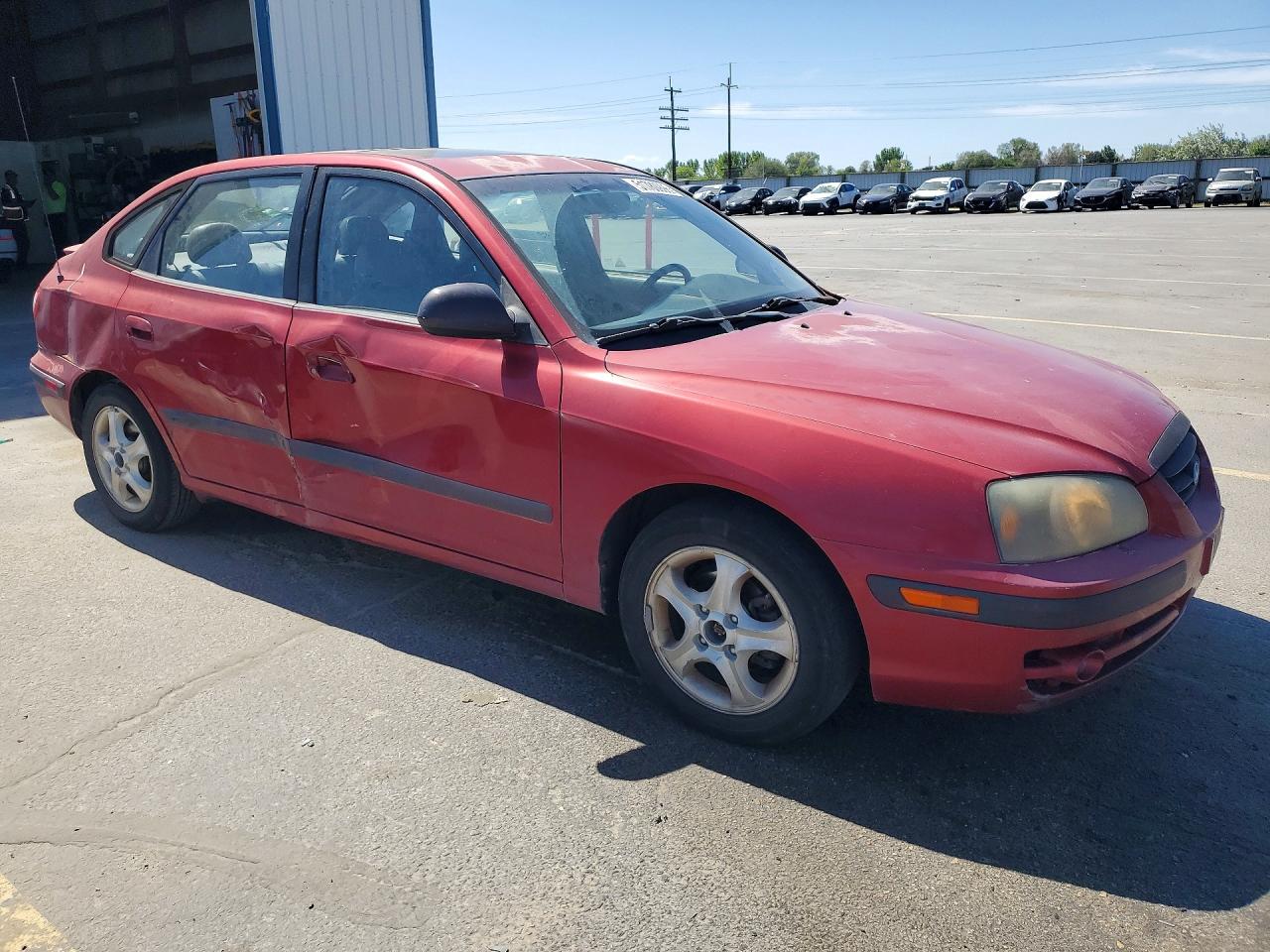 2005 Hyundai Elantra VIN KMHDN56D45U136637 photo 4