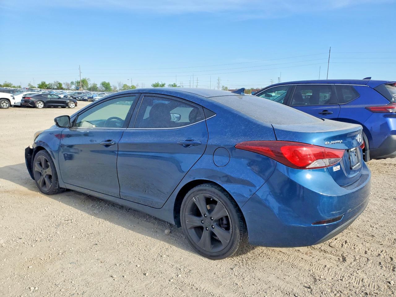2014 Hyundai Elantra VIN KMHDH4AH6EU120564 photo 2