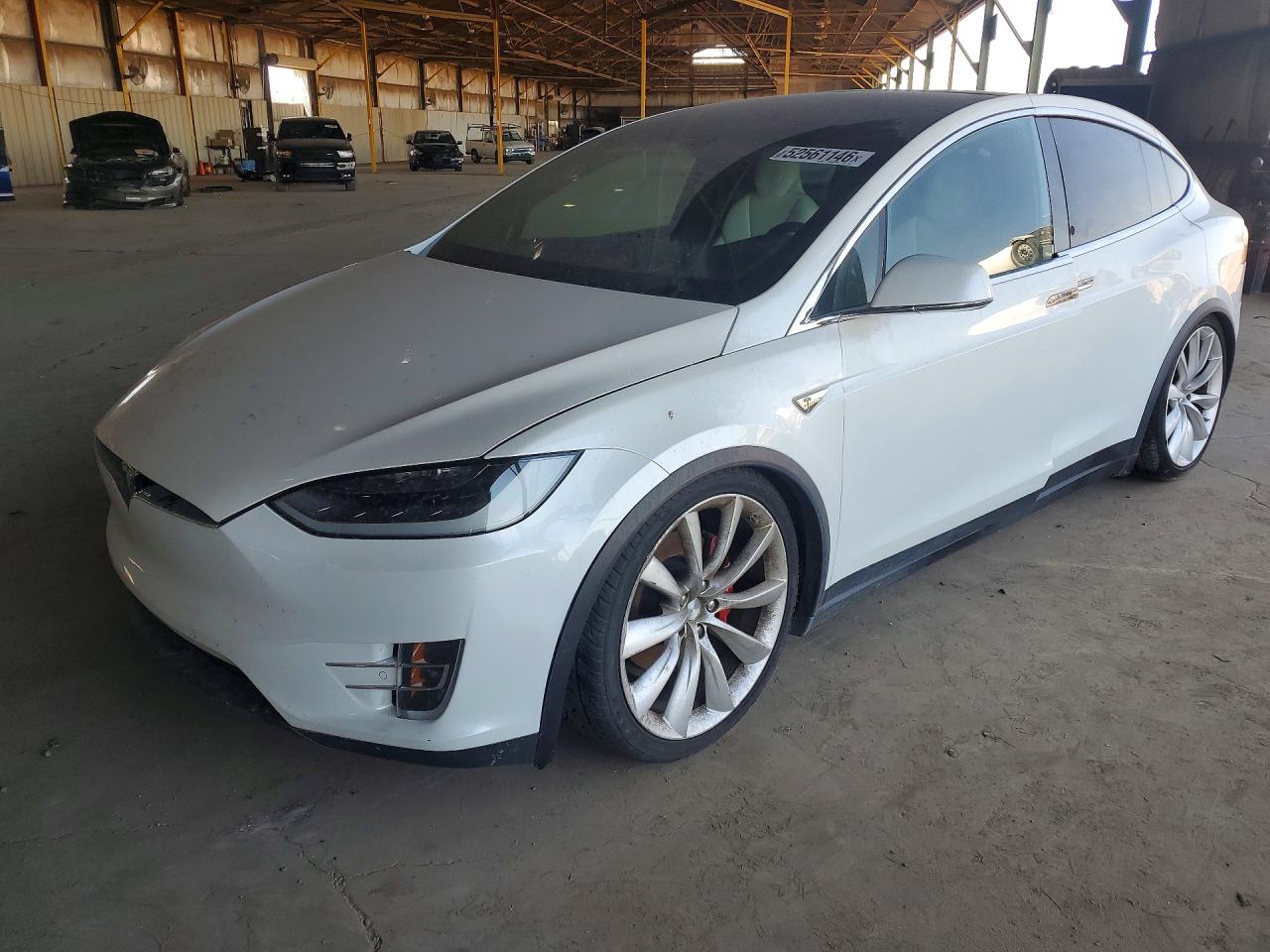 2016 Tesla Model x VIN 5YJXCAE46GFF00055 photo 1
