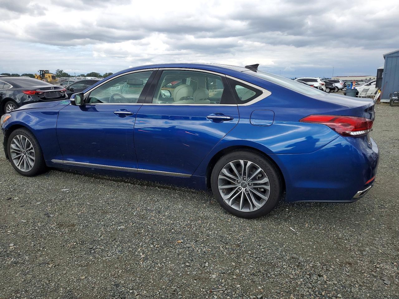 2016 Hyundai Genesis VIN KMHGN4JEXGU138984 photo 2