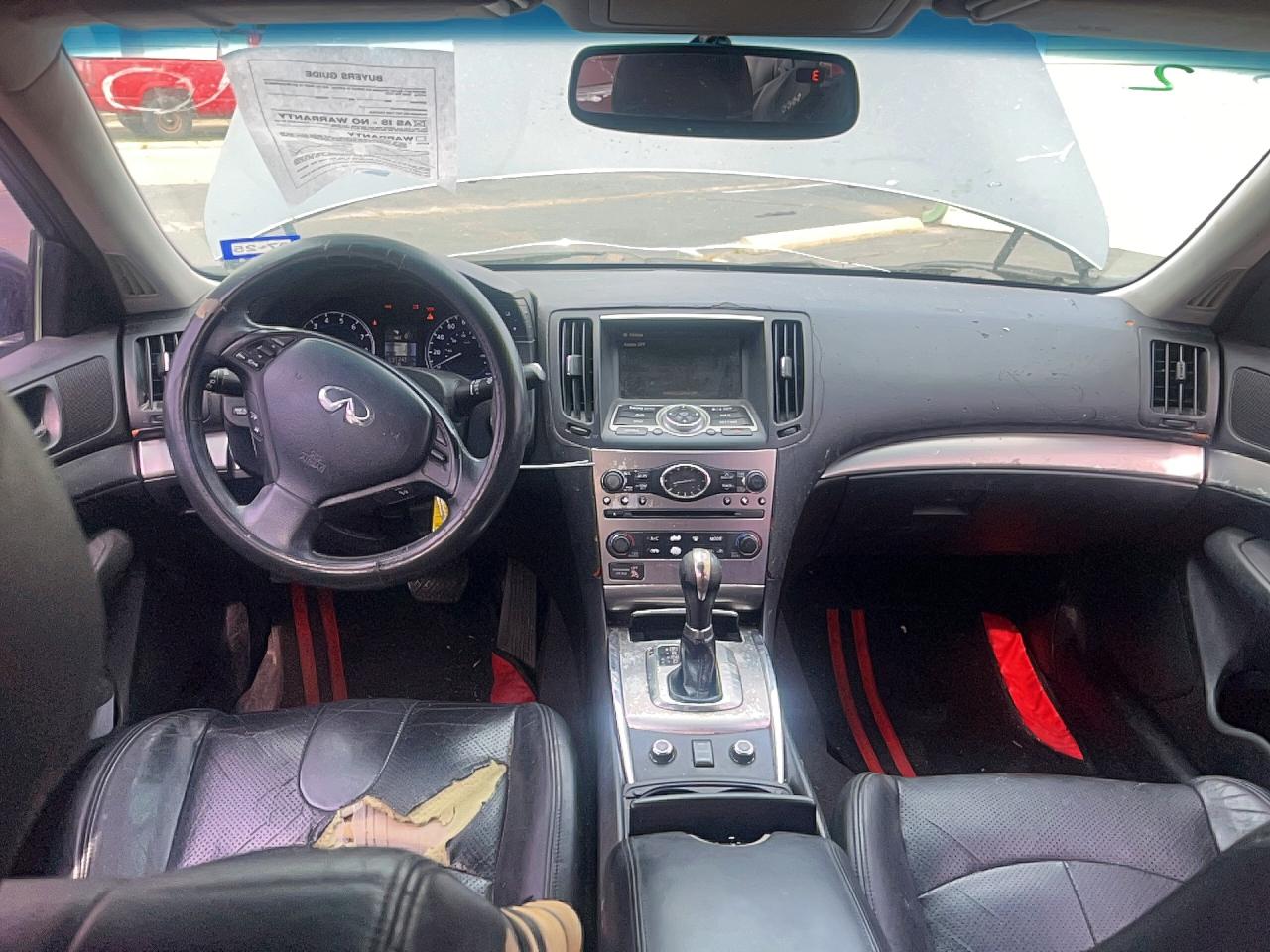 2011 Infiniti G25 VIN JN1DV6AR8BM650020 photo 9