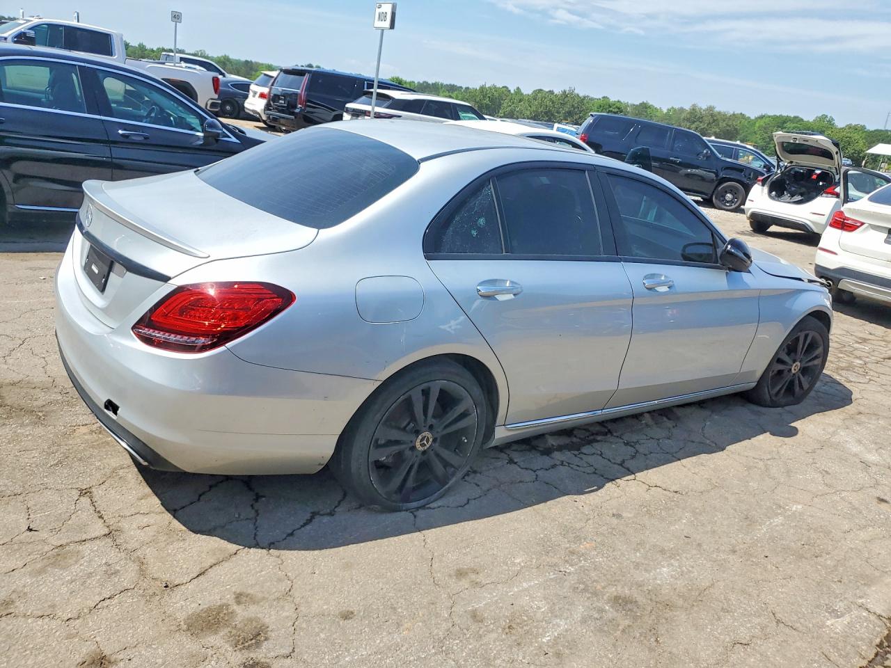 2020 Mercedes-Benz C class VIN WDDWF8DB1LR532057 photo 3
