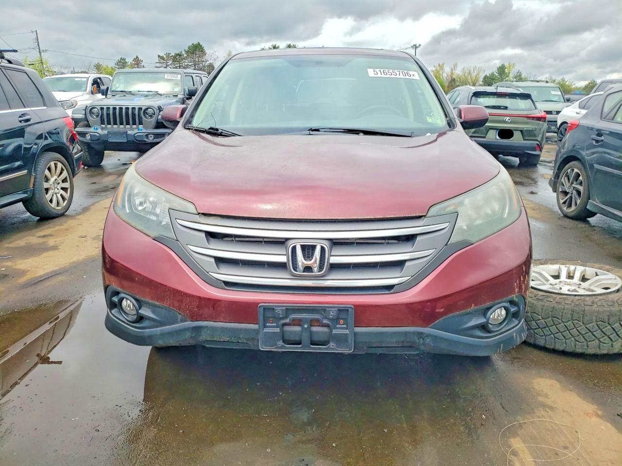 2012 Honda Crv VIN 5J6RM4H5XCL050629 photo 5