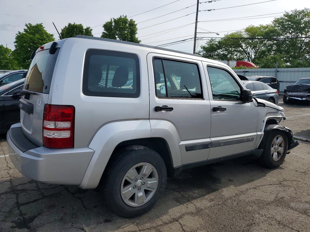 2012 Jeep Liberty VIN 1C4PJLAK0CW158787 photo 3