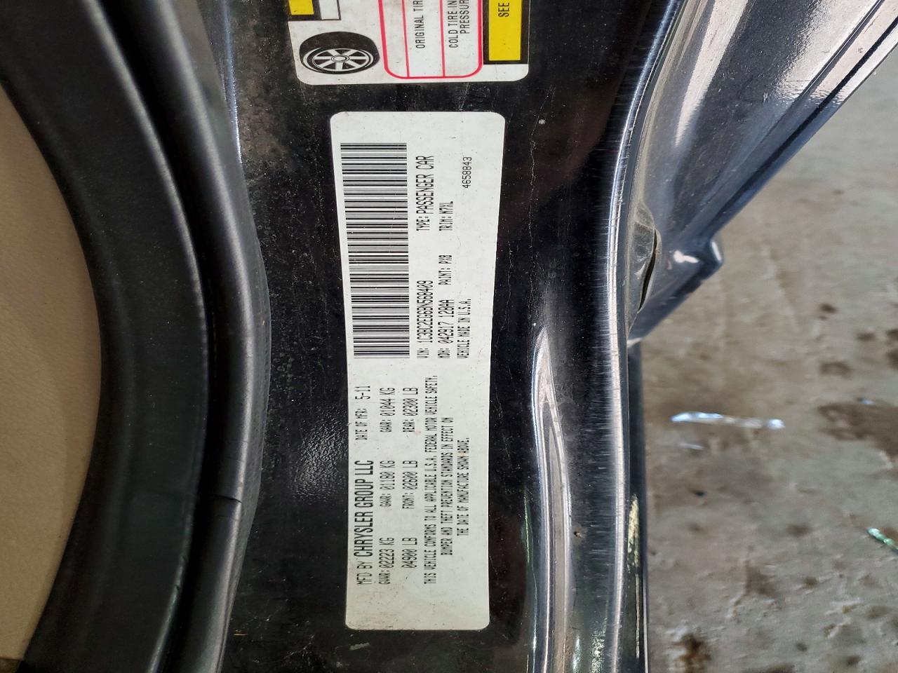 2011 Chrysler 200 VIN 1C3BC2EG6BN568409 photo 12